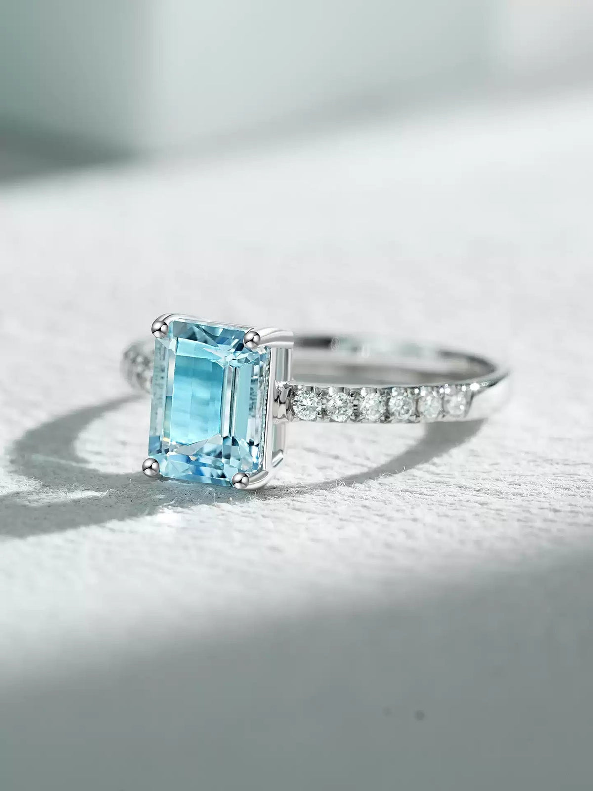 Aquamarine Rings
