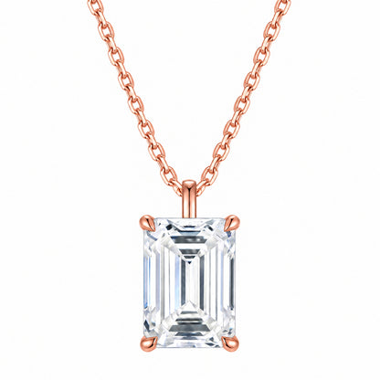 DANFÉE emerald-cut lab-grown diamond necklace — 1(2)副本2.jpg