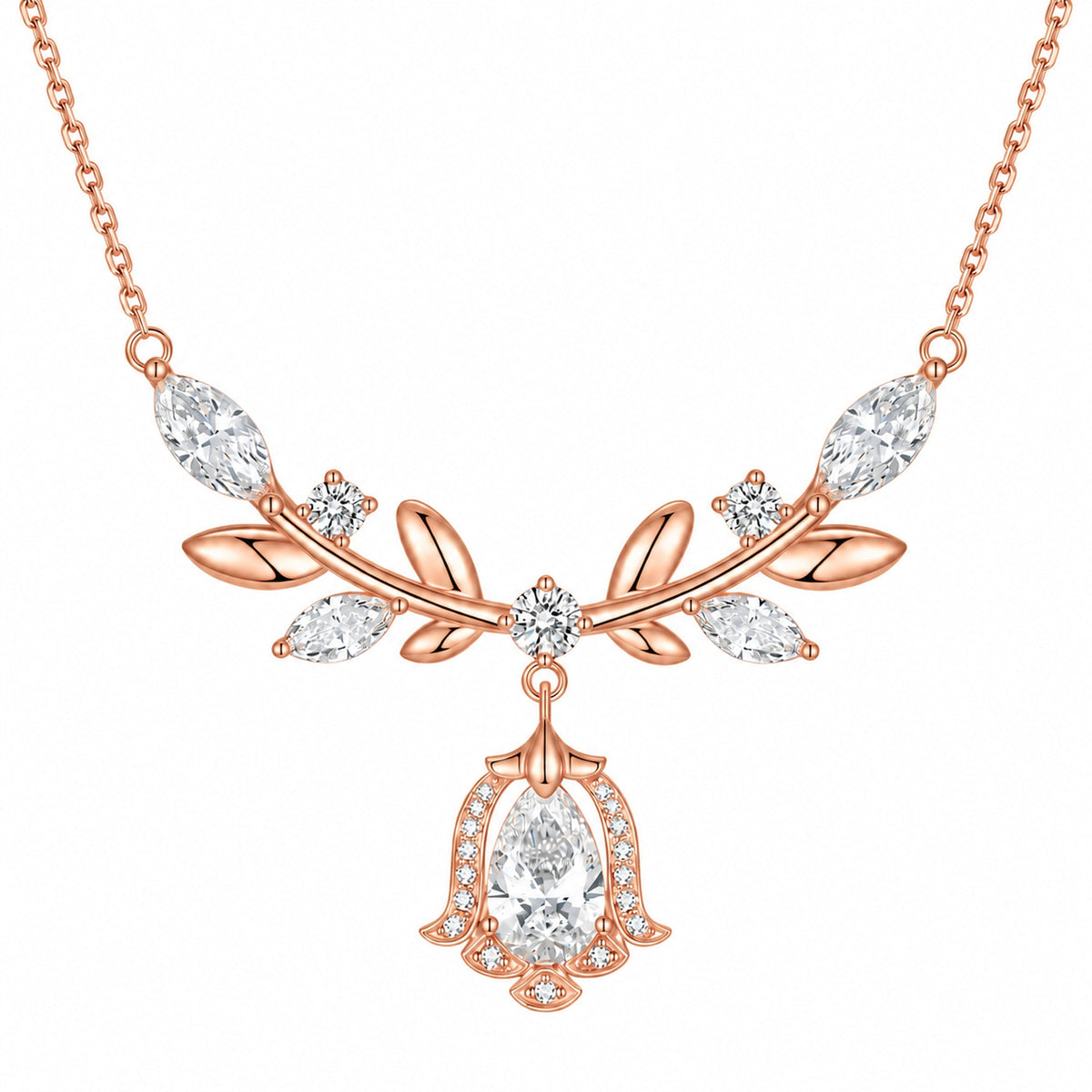 1副本2.jpg | DANFÉE Laurel Goddess lab-grown diamond necklace